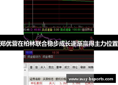 郑优营在柏林联合稳步成长逐渐赢得主力位置 郑优营在柏林联合稳步成长逐渐赢得主力位置